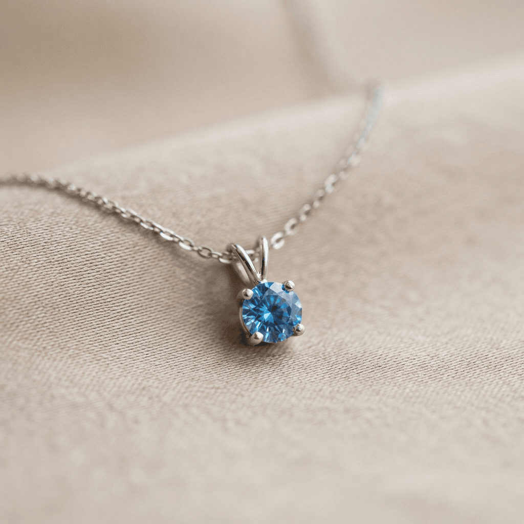 Luna Diamond Drop in Platinum