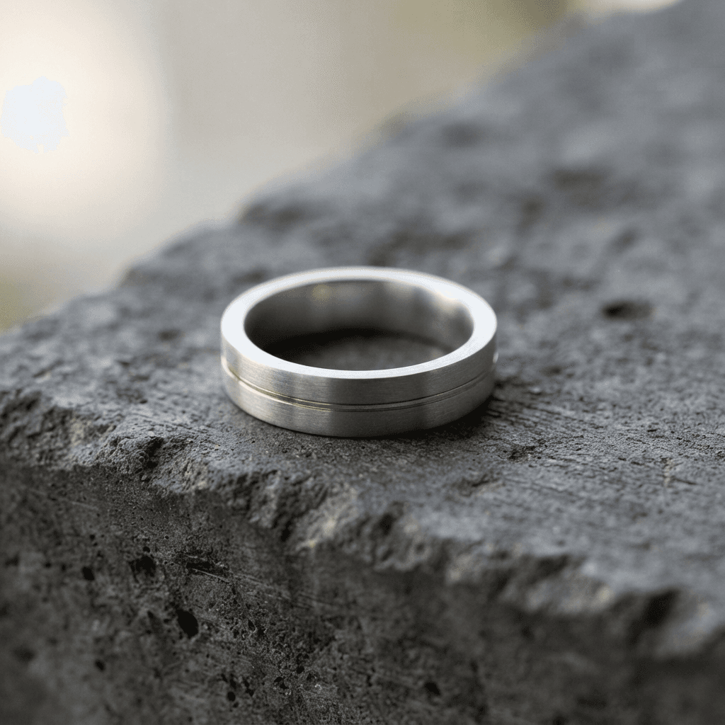 Axis Silver Signet in Sterling silver